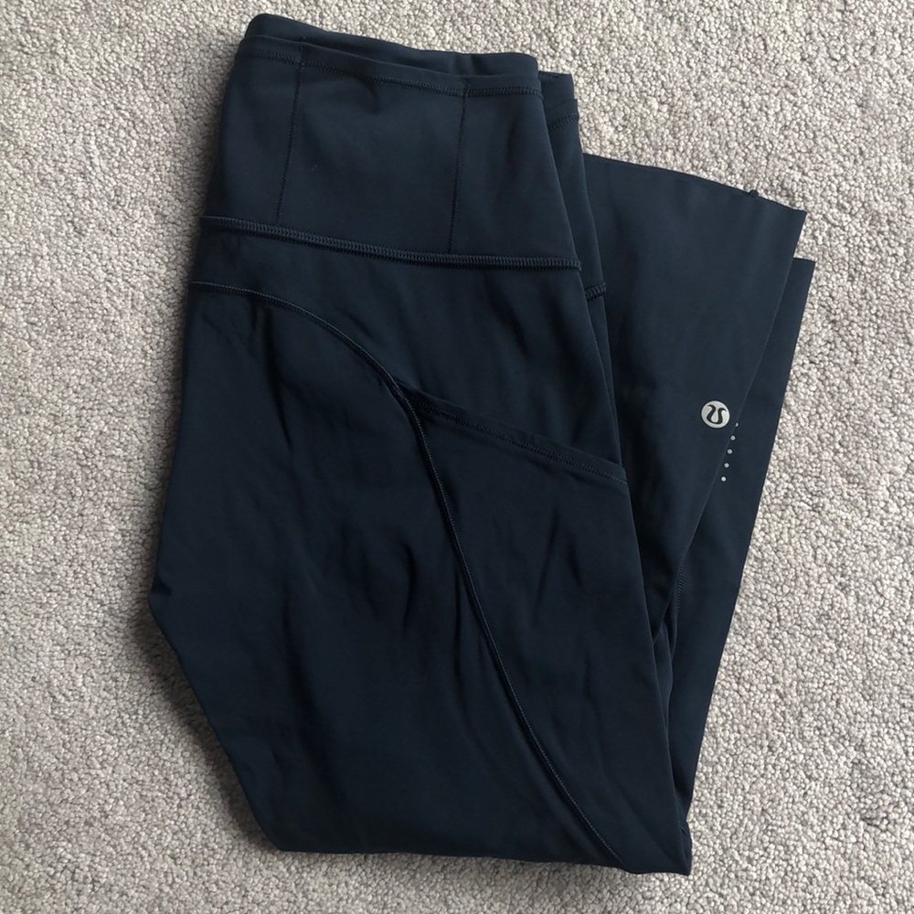 Lululemon Blue Crop Leggings